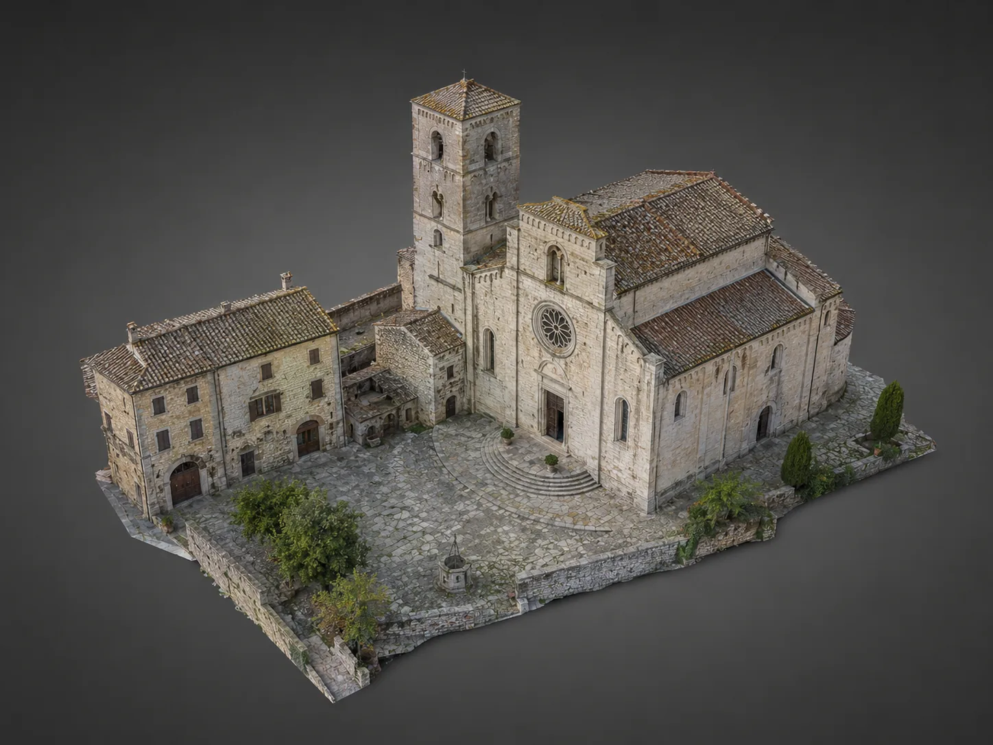 Modello 3D da drone